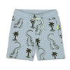 Jongens Short AOP - Gone Surfing van Sturdy in de kleur l.Blauw in maat 128.