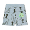 Jongens Short AOP - Gone Surfing van Sturdy in de kleur l.Blauw in maat 128.