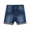 Jongens Short jogg denim - Summer Denims van Sturdy in de kleur m.Blauw denim in maat 128.