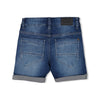 Jongens Short jogg denim - Summer Denims van Sturdy in de kleur m.Blauw denim in maat 128.