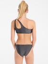 Meisjes PRTYeah JR bikini van Protest in de kleur Anthra Grey in maat 176.