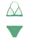 Meisjes PRTTolove JR triangle bikini van Protest in de kleur Jardin Green in maat 176.
