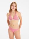 Meisjes PRTTolove JR triangle bikini van Protest in de kleur Guava Pink in maat 176.