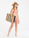 Meisjes PRTTolove JR triangle bikini van Protest in de kleur Guava Pink in maat 176.