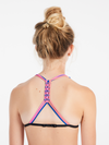 Meisjes PRTFimke 25 JR triangle bikini van Protest in de kleur True Black in maat 176.