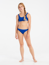 Meisjes PRTRose JR triangle bikini van Protest in de kleur Breeze Blue in maat 176.