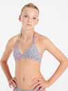 Meisjes PRTAniston JR triangle bikini van Protest in de kleur Smoothie Pink in maat 176.