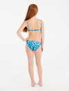 Meisjes PRTKimmy JR triangle bikini van Protest in de kleur Surfing Blue in maat 176.