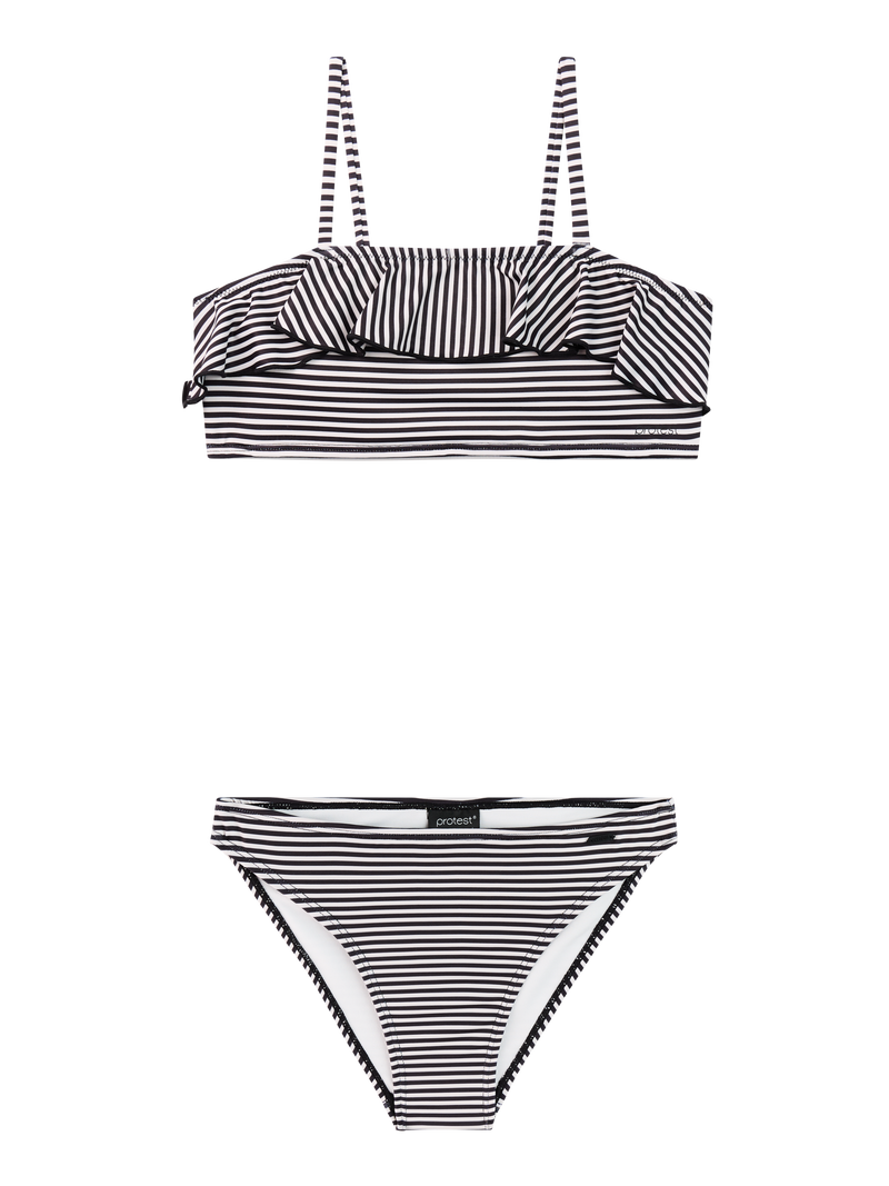 Protest PRTStripes Jr Gestreepte Bandeau Bikini set
