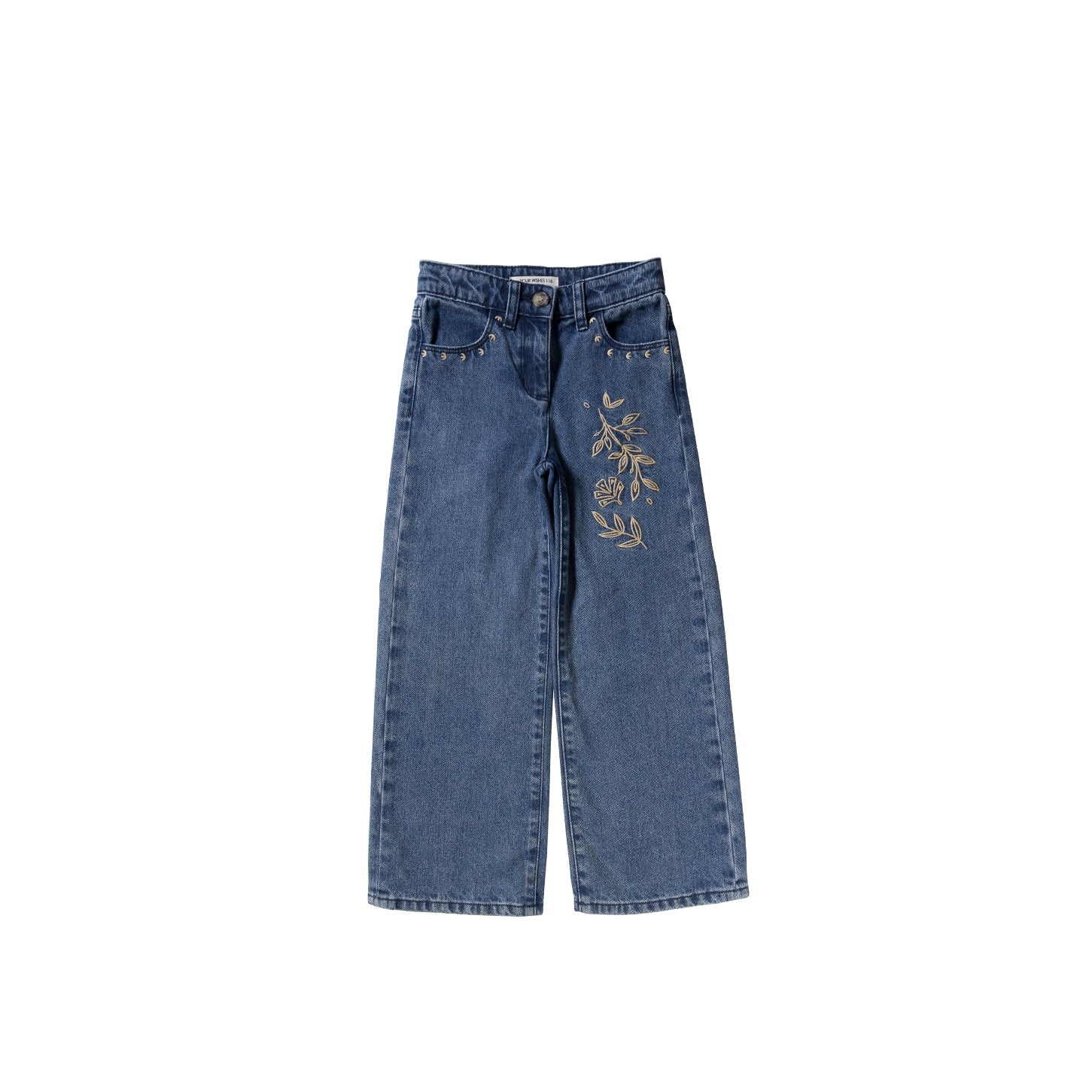 Your Wishes Enthic Flower | Wide Leg Jeans