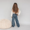 Your Wishes Enthic Flower | Wide Leg Jeans