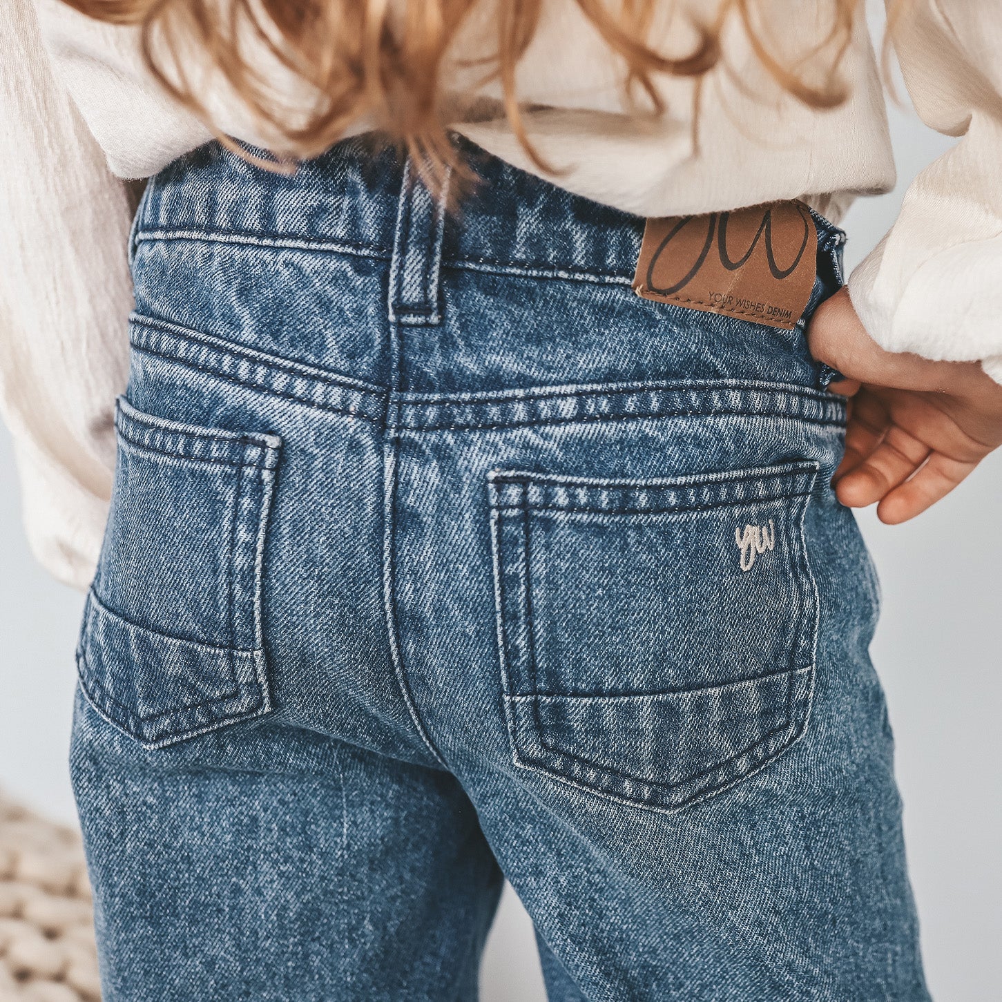 Your Wishes Enthic Flower | Wide Leg Jeans