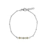 Armband Maansteen & Labradoriet - Zilver