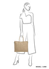 Zebra Lisa  XL Shopper - Zand