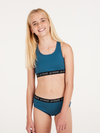 Meisjes PRTBEAU JR bikini van Protest in de kleur Surfing Blue in maat 176.