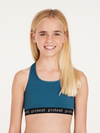 Meisjes PRTBEAU JR bikini van Protest in de kleur Surfing Blue in maat 176.