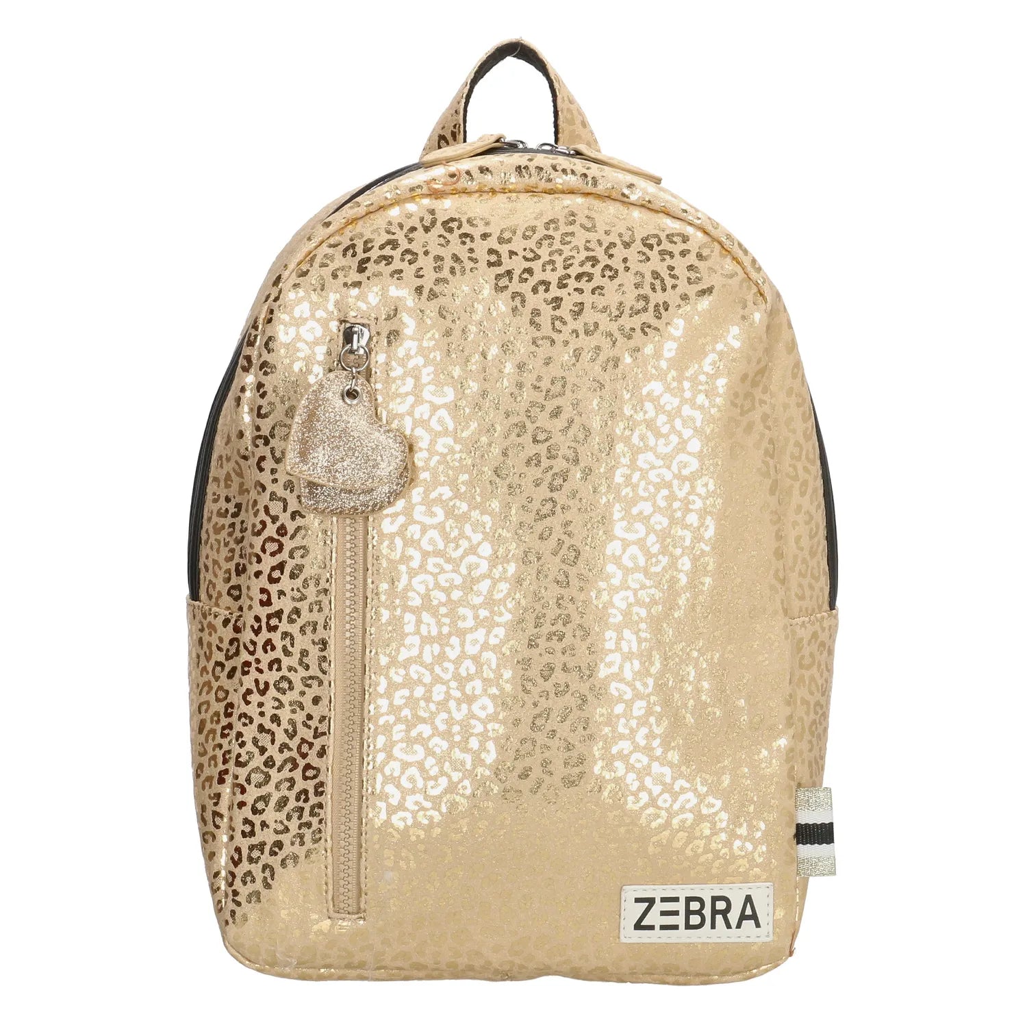 Zebra Rugzak (M) - Gold metallic Leo
