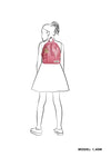 Zebra Girls Rugzak - Pink metallic leopard (S)