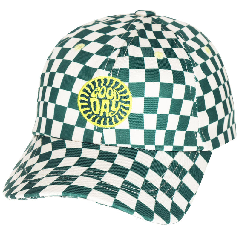 Jongens Checkerboard Cap van Tumble 'n Dry in de kleur evergreen in maat One Size.