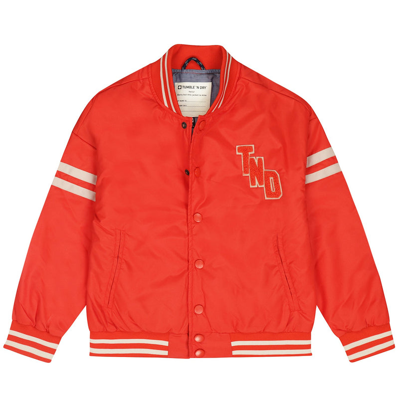 Jongens Jacket Fresnes van Tumble 'n Dry in de kleur poinciana in maat   128.