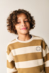 Jongens Sweater Typhoon van Tumble 'n Dry in de kleur sandshell in maat   128.