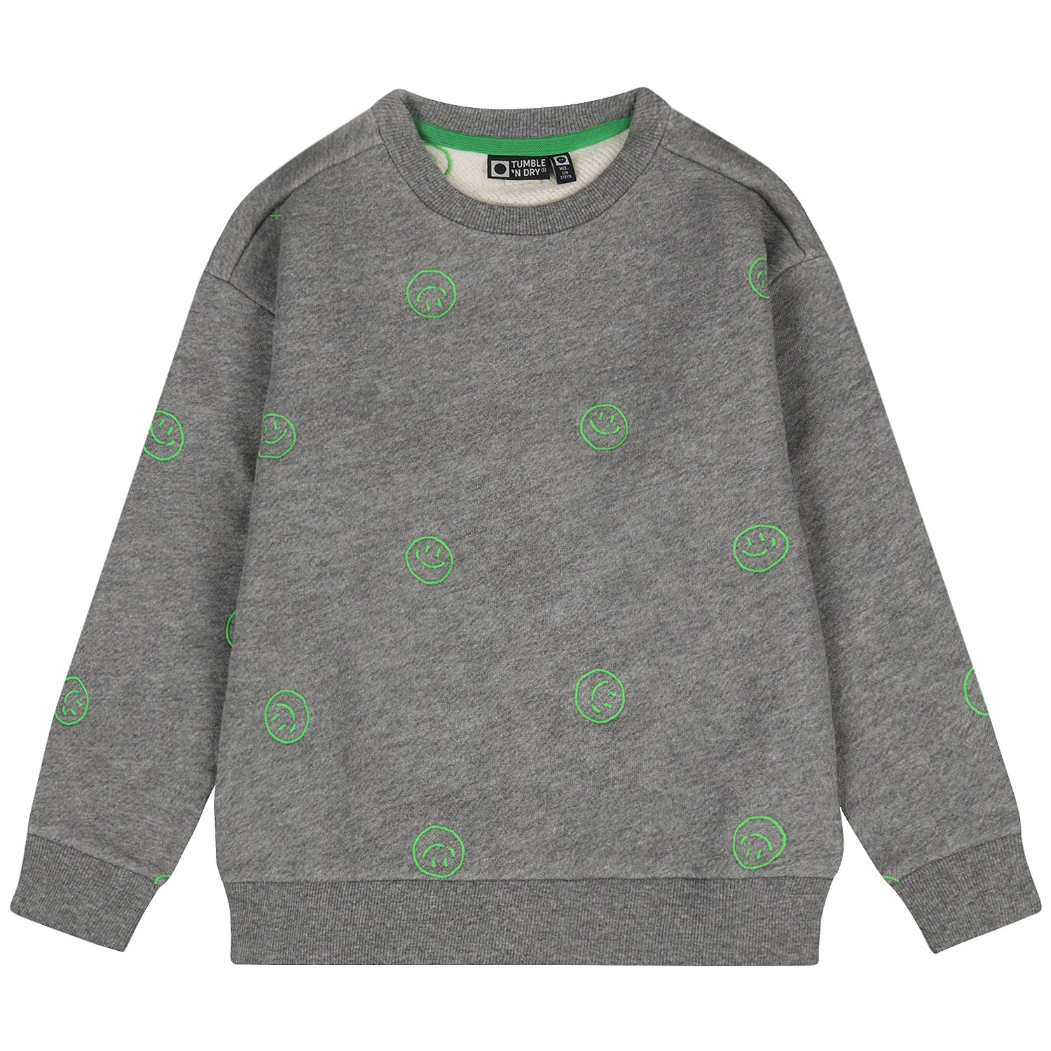 Jongens TND Sweatshirt Bach 2 van Tumble 'n Dry in de kleur grey melange in maat 98.