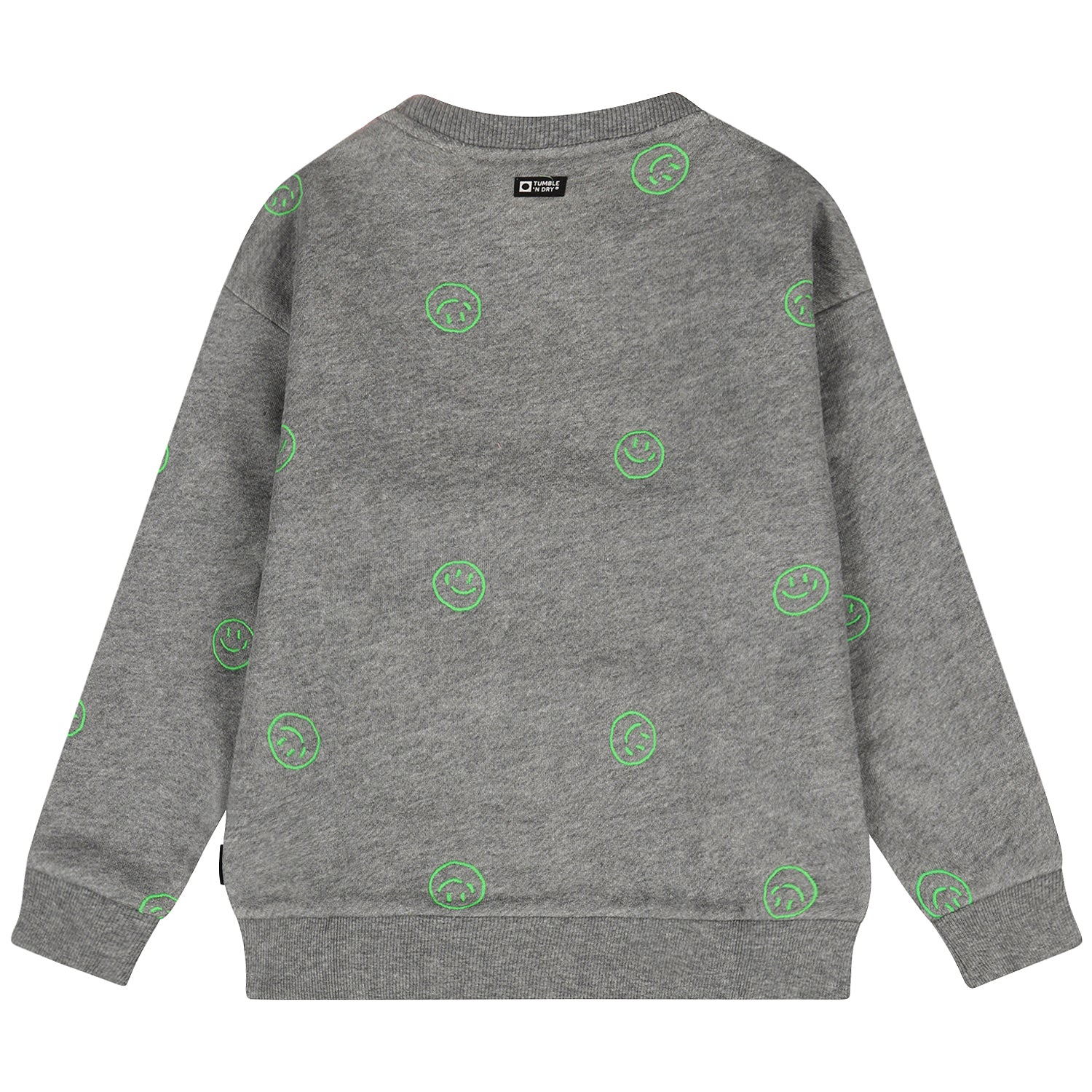 Jongens TND Sweatshirt Bach 2 van Tumble 'n Dry in de kleur grey melange in maat 98.