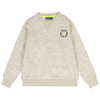 Jongens TND Sweatshirt Deck van Tumble 'n Dry in de kleur off white melange in maat 128.