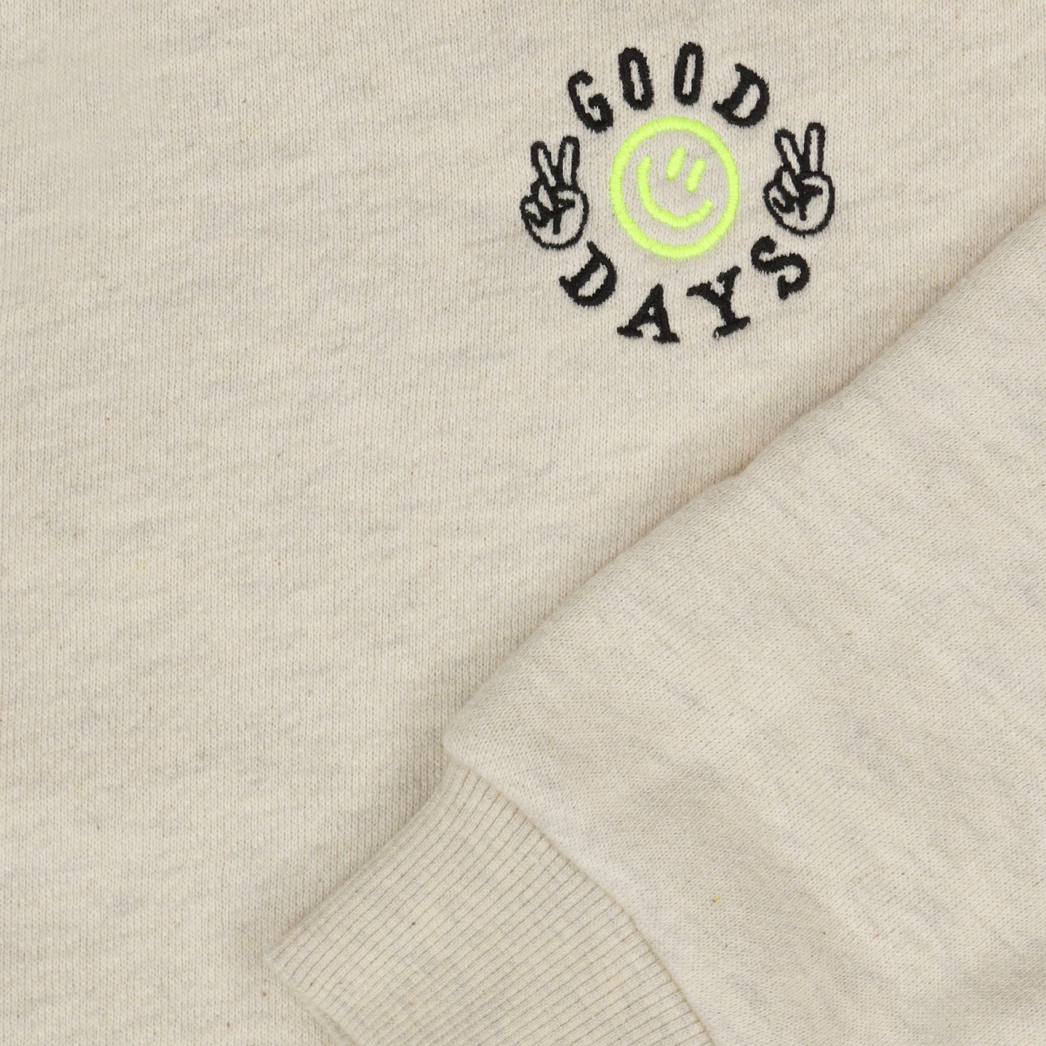 Jongens TND Sweatshirt Deck van Tumble 'n Dry in de kleur off white melange in maat 128.