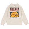 Jongens TND Sweatshirt Allstars van Tumble 'n Dry in de kleur sandshell in maat 128.