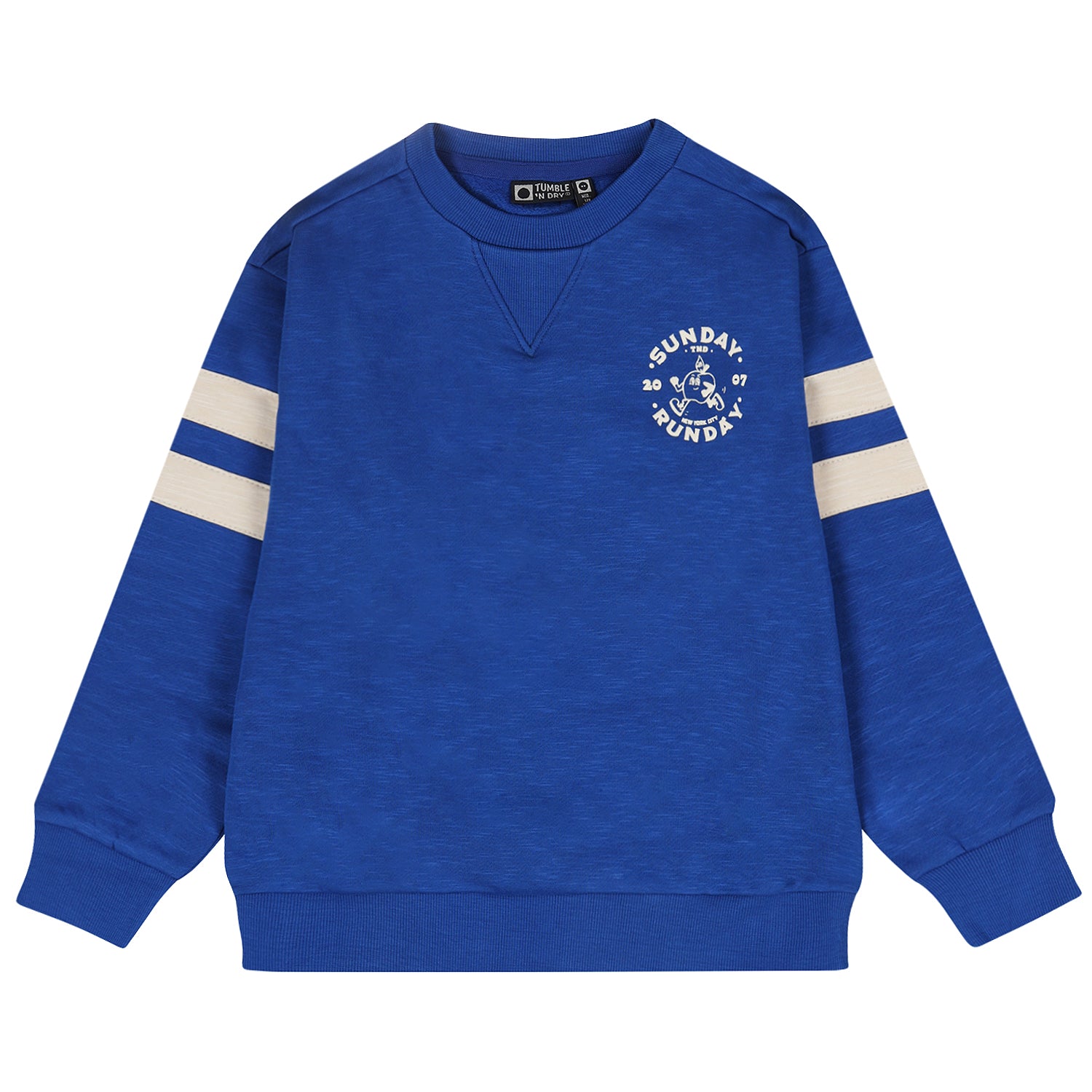 Jongens TND Sweatshirt Runner van Tumble 'n Dry in de kleur night in maat 128.