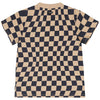 Jongens T-Shirt Checked Oakland van Tumble 'n Dry in de kleur sesame in maat   128.