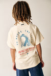 Jongens T-Shirt Thunderbolt van Tumble 'n Dry in de kleur sandshell in maat   128.