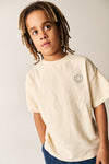 Jongens T-Shirt Thunderbolt van Tumble 'n Dry in de kleur sandshell in maat   128.