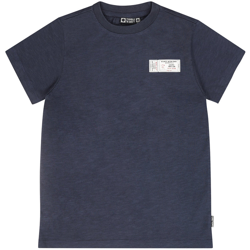 Jongens T-Shirt Adrenaline van Tumble 'n Dry in de kleur mood indigo in maat   128.