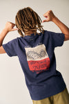 Jongens T-Shirt Adrenaline van Tumble 'n Dry in de kleur mood indigo in maat   128.