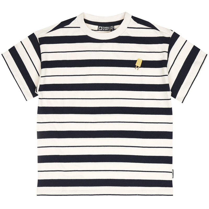 Jongens Striped T-shirt Glace van Tumble 'n Dry in de kleur navy blazer in maat   128.