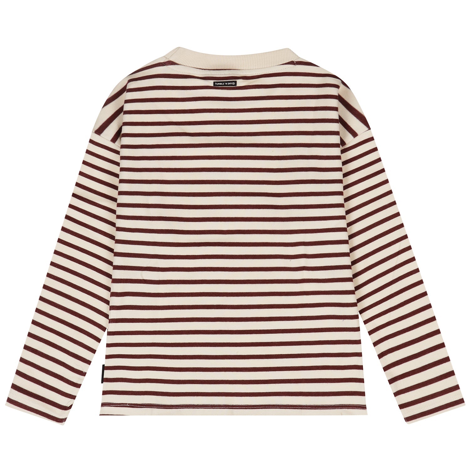 Jongens TND Longsleeve Concrete van Tumble 'n Dry in de kleur rum raisin in maat 128.