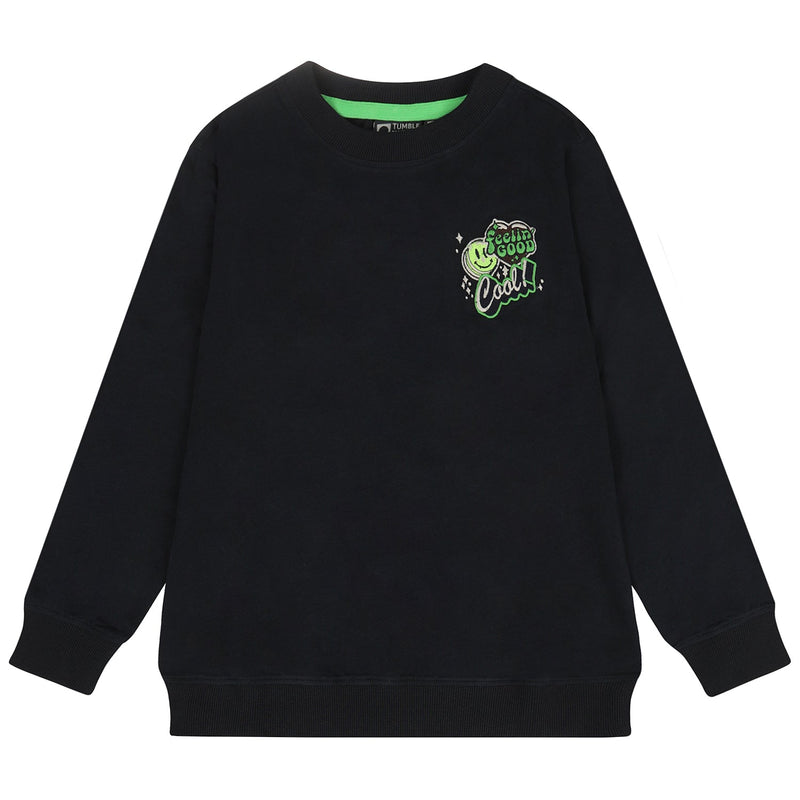Jongens TND Longsleeve Distance van Tumble 'n Dry in de kleur dark navy in maat 128.