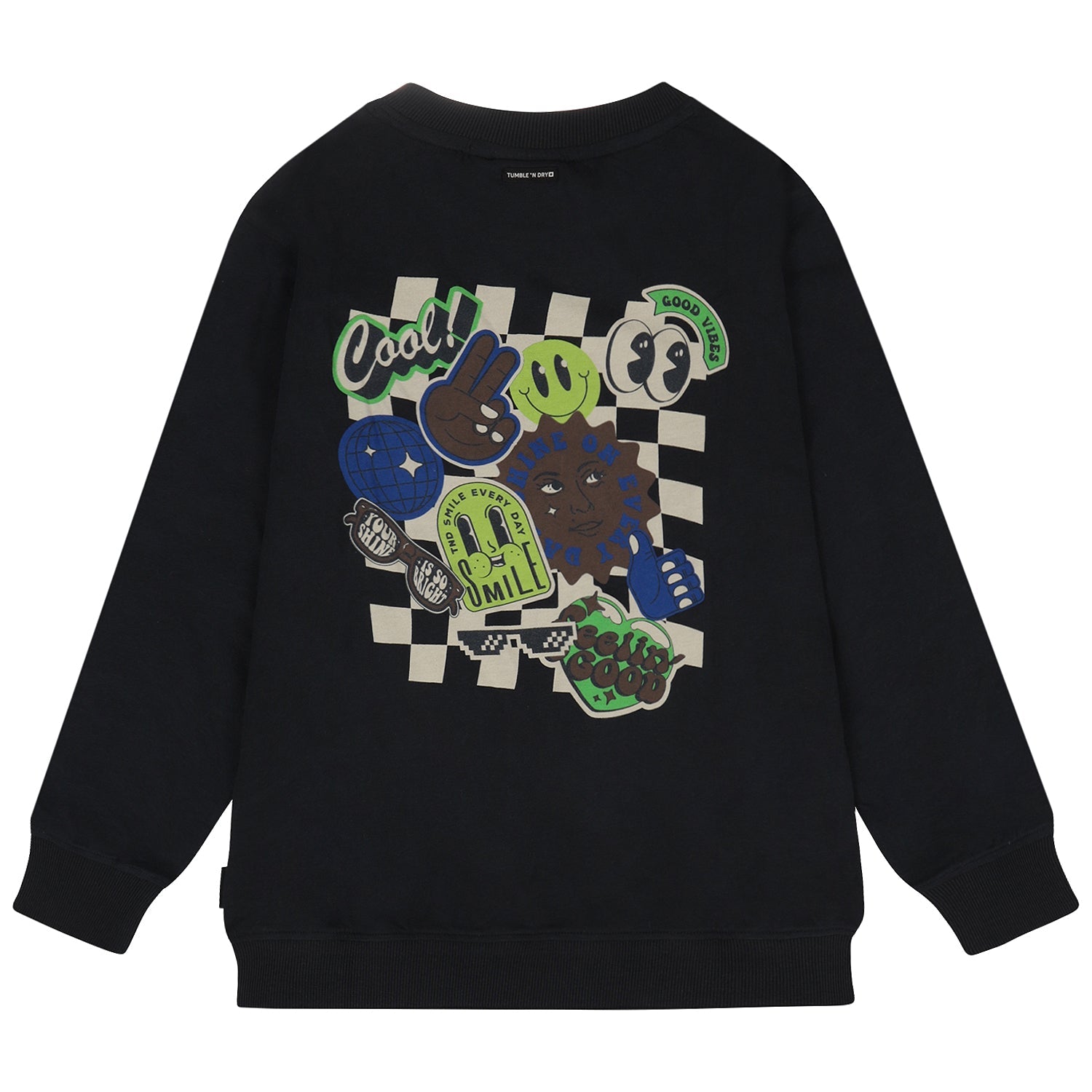 Jongens TND Longsleeve Distance van Tumble 'n Dry in de kleur dark navy in maat 128.