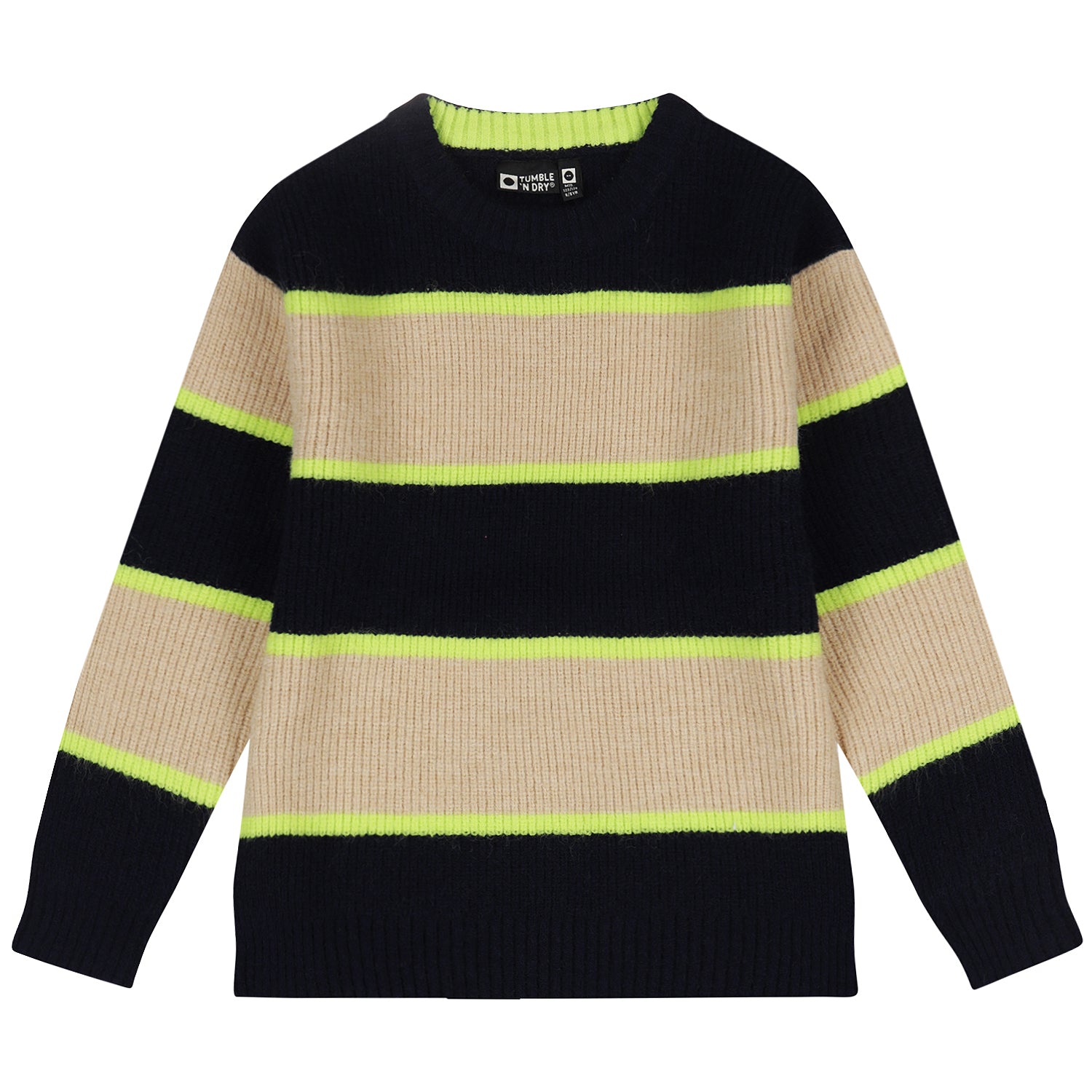 Jongens TND Knitted Sweater Slide van Tumble 'n Dry in de kleur navy blazer in maat 122-128.