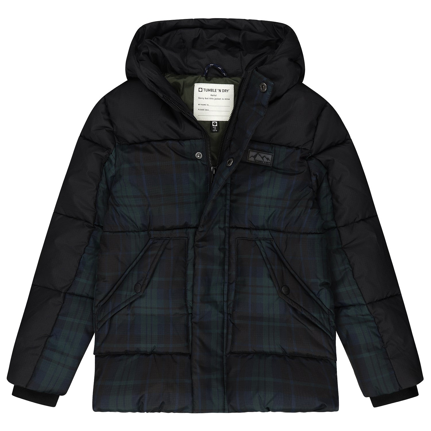 Jongens Jacket Hamburg van Tumble 'n Dry in de kleur Black in maat 128.