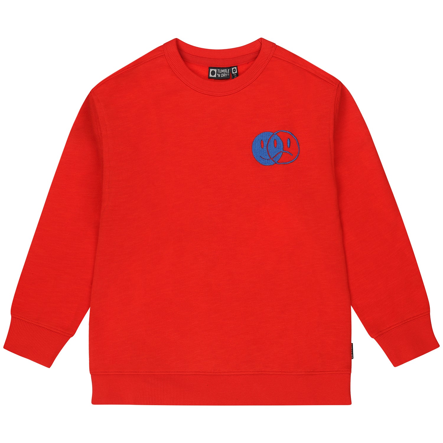 Jongens Sweatshirt Imst van Tumble 'n Dry in de kleur flame scarlet in maat 128.