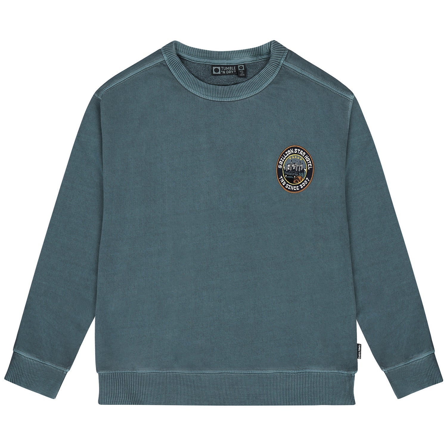 Jongens Sweatshirt Brookville van Tumble 'n Dry in de kleur stargazer in maat 128.