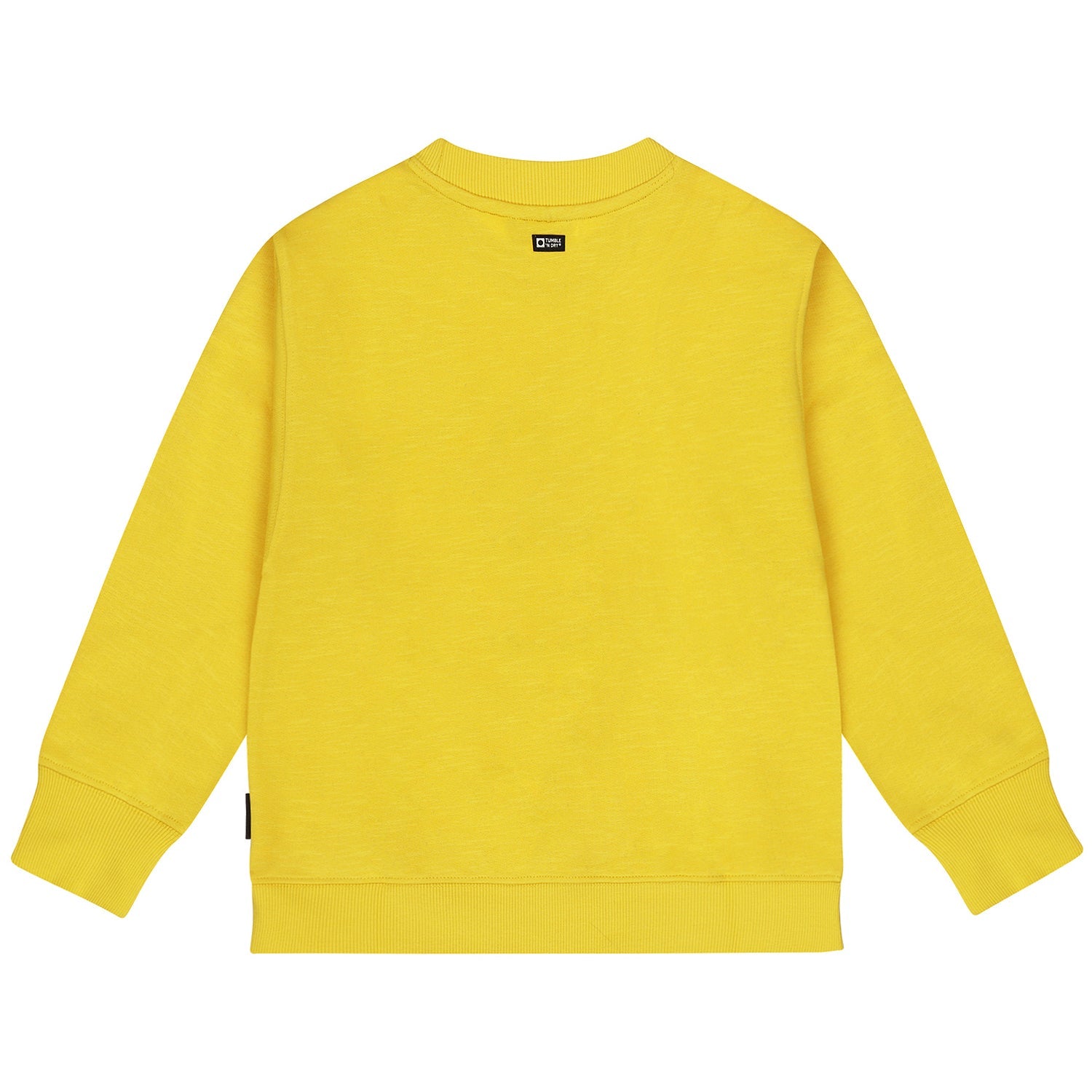 Jongens Sweatshirt Zermatt van Tumble 'n Dry in de kleur sulphur in maat 128.