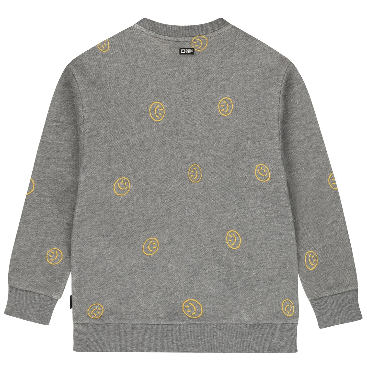 Jongens Sweatshirt Bach van Tumble 'n Dry in de kleur grey melange in maat 128.