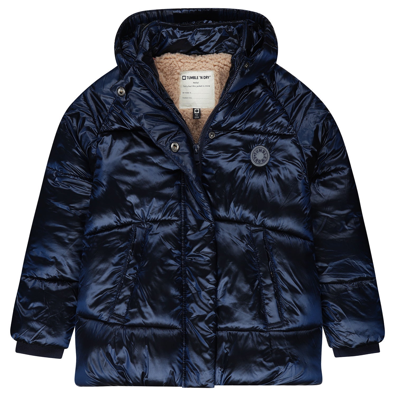 Meisjes Jacket Rostock van Tumble 'n Dry in de kleur peacoat in maat 128.