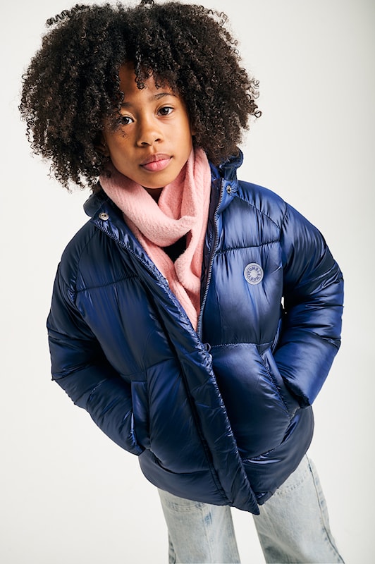 Meisjes Jacket Rostock van Tumble 'n Dry in de kleur peacoat in maat 128.