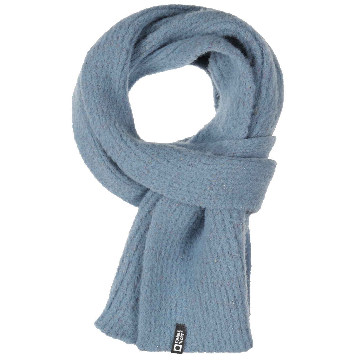 Meisjes Accessories Beanie & Scarf Girls van  in de kleur faded denim in maat M-L.