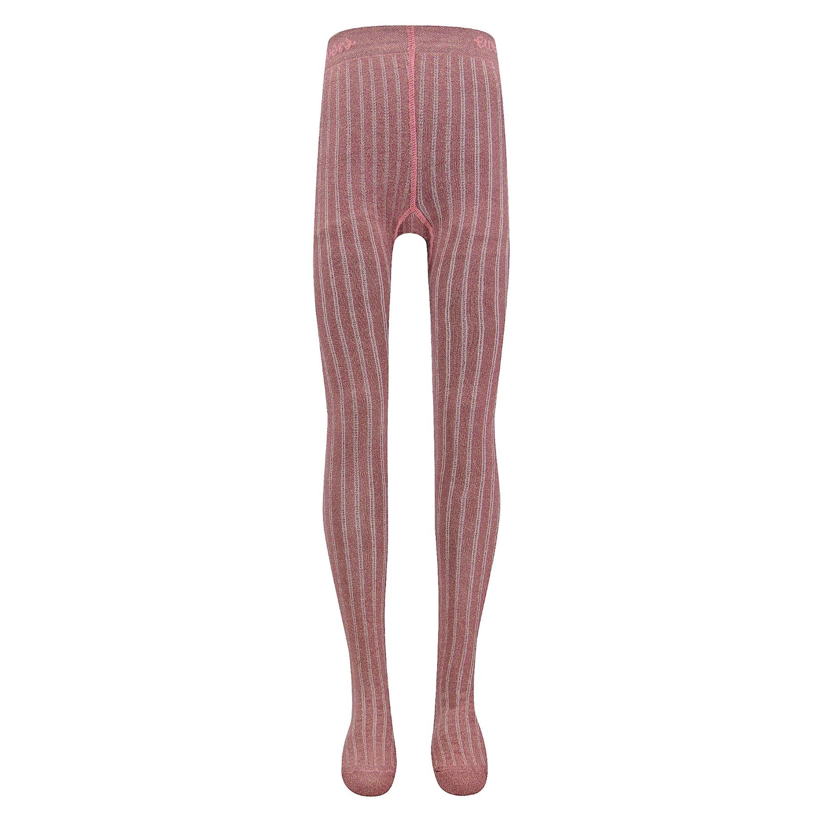 Ewers Maillot rib glitter Rosa - Goud